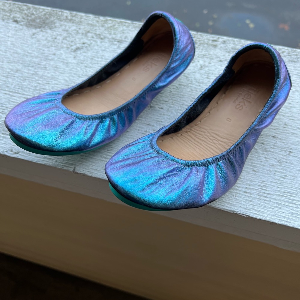 Tieks custom painted flats